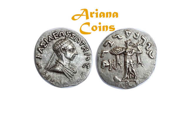 Indo-Greek Kingdom. Menander I Soter. Circa 155-130 BC. AR Drachm Superb