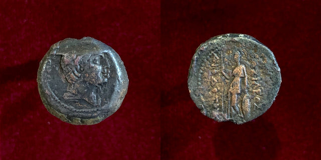 Baktria, Greco-Baktrian Kingdom. Diodotos II Theos. Circa 235-225 BC. AE Unit.