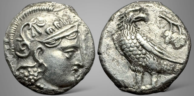 Bactria, Local issues in the Oxus region, Sophytes Eagle Series. (circa 246/5-239/8 BCE). AR Hemidrachm