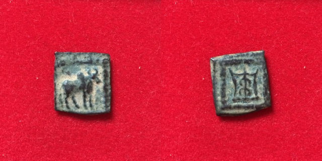 Bactrian Kings. Apollodotus I. Circa 175-165 BC. AE Chalkous. Natural beauty
