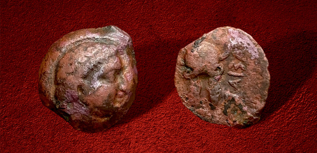 Seleukid Kings. Antiochos I Soter. 281-261 BC. AE Unit. Extremely Rare & finest known example.