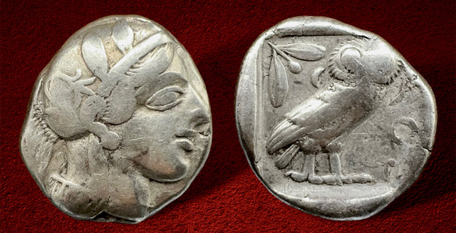 Attica, Athens. Circa 440-404 BC. AR Silver Tetradrachm. Grab a nice budget example.