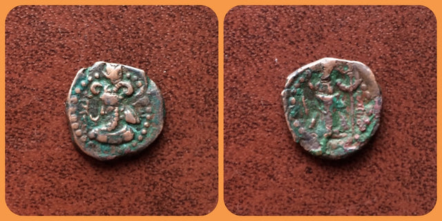 Kushano Sasanians, Peroz III Kushanshah. Circa AD 350-375. AE Unit.