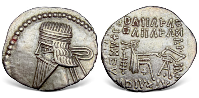 Parthian King. Pakoros I. (Circa 78-120 AD). AR Drachm