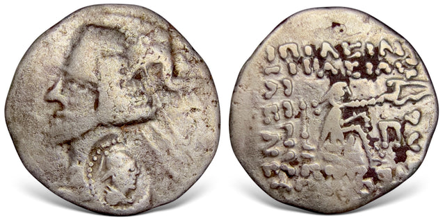 Indo-Parthians, Sacaraucae, Aria/Margiana, imitation of Phraates IV, (Circa 1st Century BC) AR Drachm.