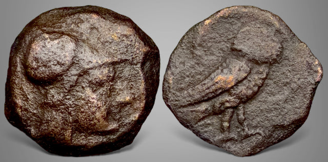 Bactria, Sophytos. (Circa 315-305 BCE). AE. An Extremely Rare. Bargain priced.