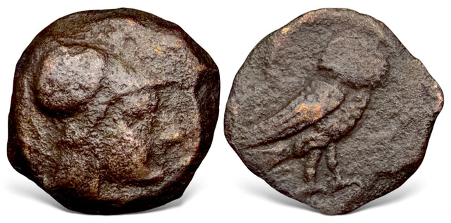 Bactria, Sophytos. (Circa 315-305 BCE). AE. An Extremely Rare. Bargain priced.