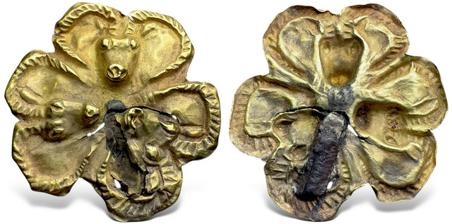 Central Asia, Silk Road Region, Local issues. (Circa 5th-8th centuries AD). AV Gold Bracteate. RRRR