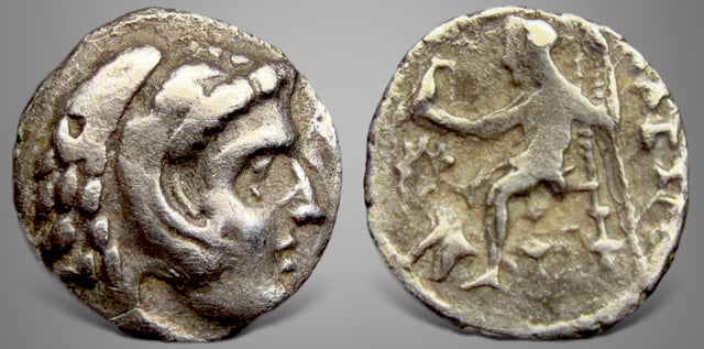 Seleukid / Macedonian Kings, Seleukos I Nikator in the name of Alexander III (Circa 312-281 BC). AR Obol.