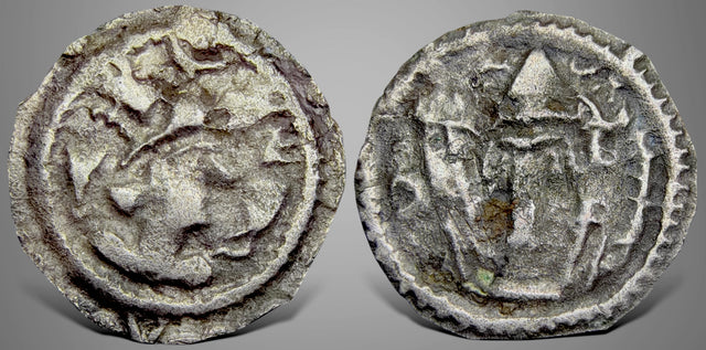 Hunnic Tribes, Hephthalites, (Cira 6th Century AD) Anonymous, Peroz type. AR Drachm.