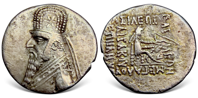Parthian King, Mithradates II. (123-88 BC). AR Drachm