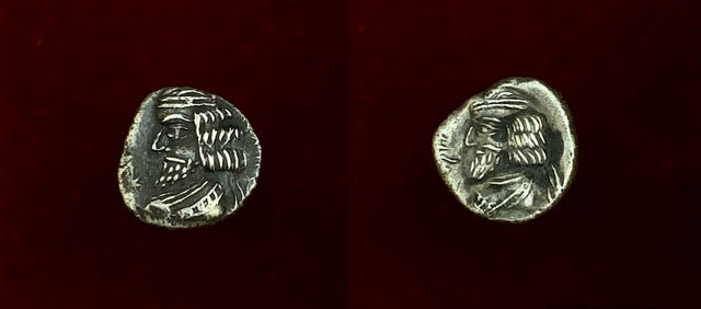 Kings of Persis, Pakor II. 1st century AD. AR Hemidrachm