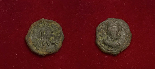 Hunnic Tribes, Kashmir Smast, Anonymous Gandhara. Circa 5th century. AE Unit.