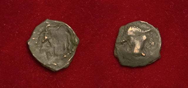 Hunnic Tribes, Kidarites, Kashmir Smast, Anonymous, Gandhara. 5th-6th centuries AD. AE Unit. Indo-Greek Influence