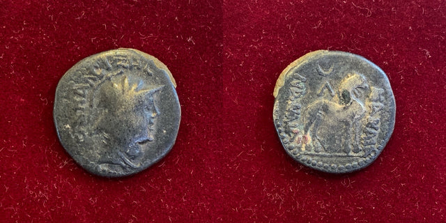 Bactria, Yueh-Chi. Sapadbizes. Late 1st century BC. AR Hemidrachm.