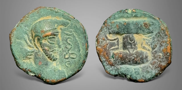 Kushano Sasanians, Hormizd I (Kobad) Kushanshah. Circa AD 265-295. AE Unit.