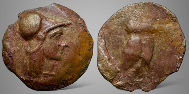 Bactria, Sophytos. (Circa 315-305 BCE). AE. An Extremely Rare Sophytos Bronze