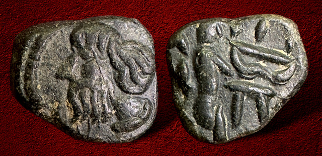 Parthian Kings, Local ruler of Merv Khorasan 160-175 AD. AE Drachm.