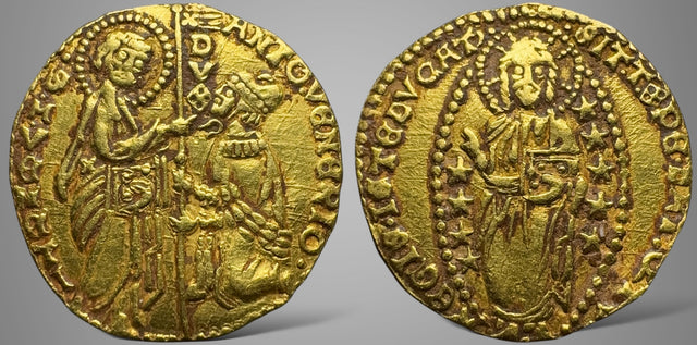 Italy, Venezia (Venice). Antonio Veniero. (1382-1400 AD). AV Ducato.