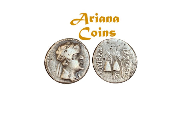 Baktrian Kings. Eukratides I. Circa 170-145 BC. AR Obol