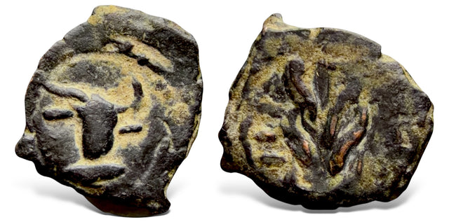 Hunnic Tribes, Kashimr Smast, Uncertain Gandhara (Circa 4th-8th century AD) AE small unit. RRR