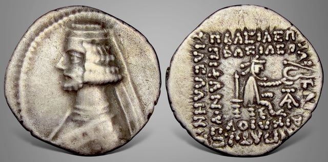 Parthian Kings, Orodes II. (57-38 BC). AR Drachm.
