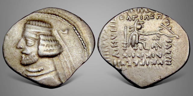 Parthian Kings, Orodes II. (57-38 BC). AR Drachm.