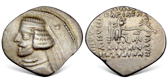 Parthian Kings, Orodes II. (57-38 BC). AR Drachm.