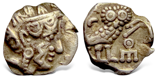 Arabia, Southern. Sabá' (Circa 3rd-2nd Century BC) AR ⅛ Unit. Amongst The Finest.