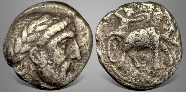 Seleukid Kings. Seleukos I Nikator (Circa 285-280 BC) AR Drachm. Ai Khanoum (آي خانم)