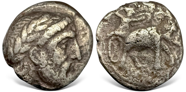 Seleukid Kings. Seleukos I Nikator (Circa 285-280 BC) AR Drachm. Ai Khanoum (آي خانم)