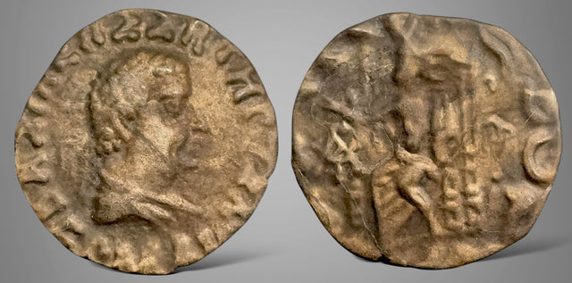 Indo-Greek Kingdom. Hermaios. (Circa 90-70 BC). AR Drachm