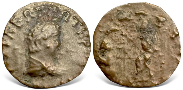 Indo-Greek Kingdom. Hermaios. (Circa 90-70 BC). AR Drachm