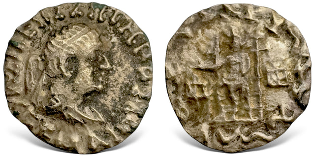 Indo-Greek Kingdom. Hermaios. (Circa 90-70 BC). AR Drachm