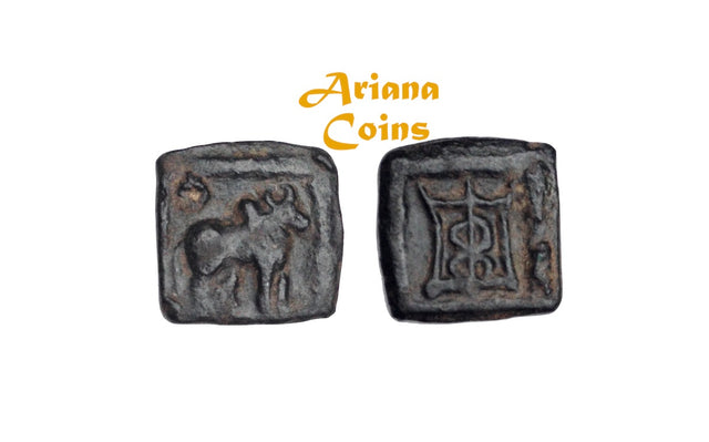 Bactrian Kings. Apollodotus I. Circa 175-165 BC. AE Chalkous. Rare