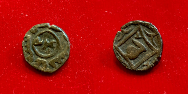 Islamic, Great Mongols, Chingiz Khan. AH 602-624 / AD 1206-1227. Uncertain AE Jital. Unpublished & extremely Rare.