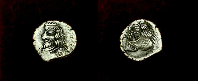 Kings of Persis, Pakor II. 1st century AD. AR Hemidrachm